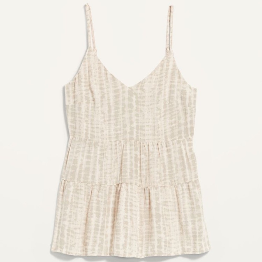 Old Navy Tiered Tie Dye Cami Sleeveless Top